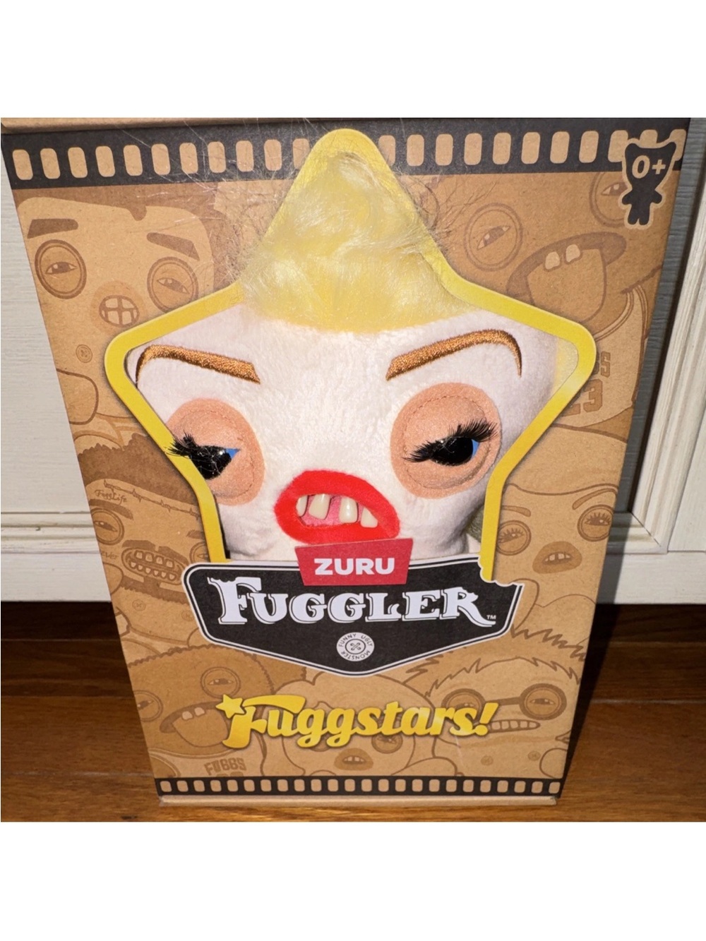 ZURU Fuggler Fuggstars Plush - White and Yellow “Taylor Swift”